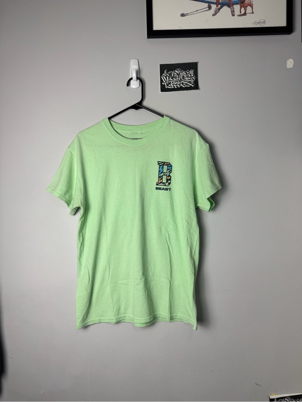 Neon Green Short Sleeve Tee -